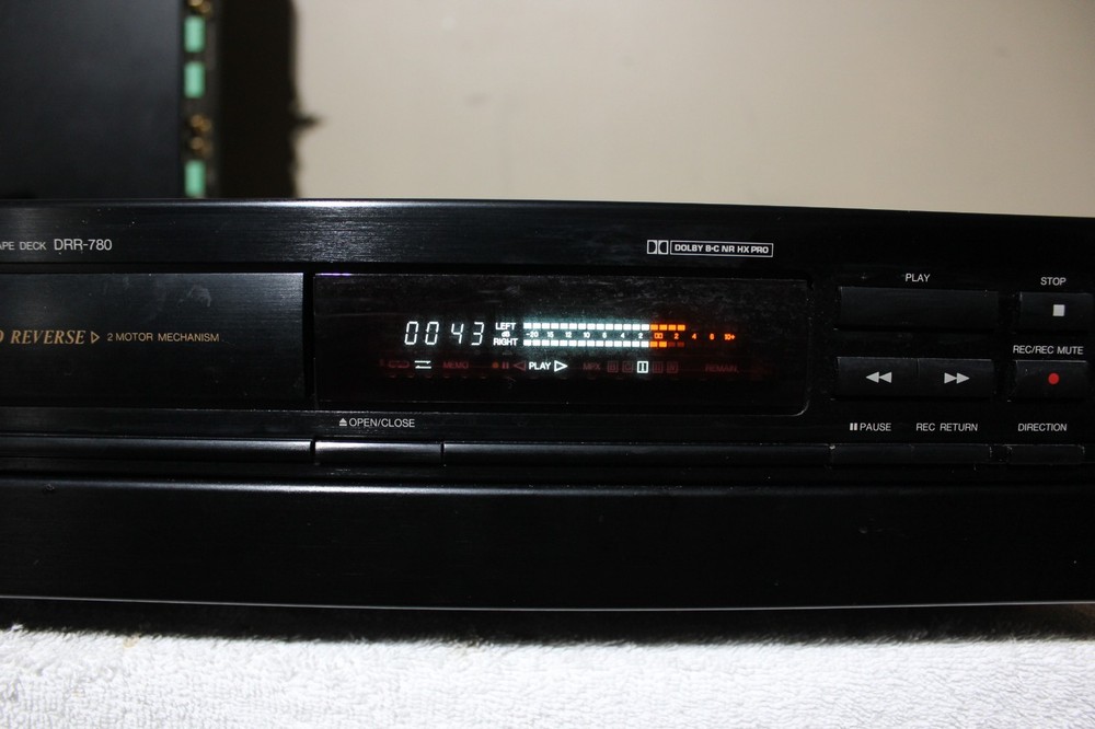 Nice Denon DRR-780 Horizontal Load Cassette Tape Deck