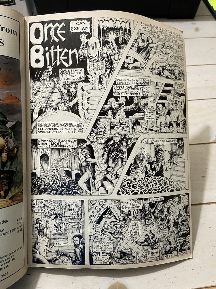 Mersey Leisure Pub Adventurer #5 "MERP/Basic D&D Adventure" Magazine