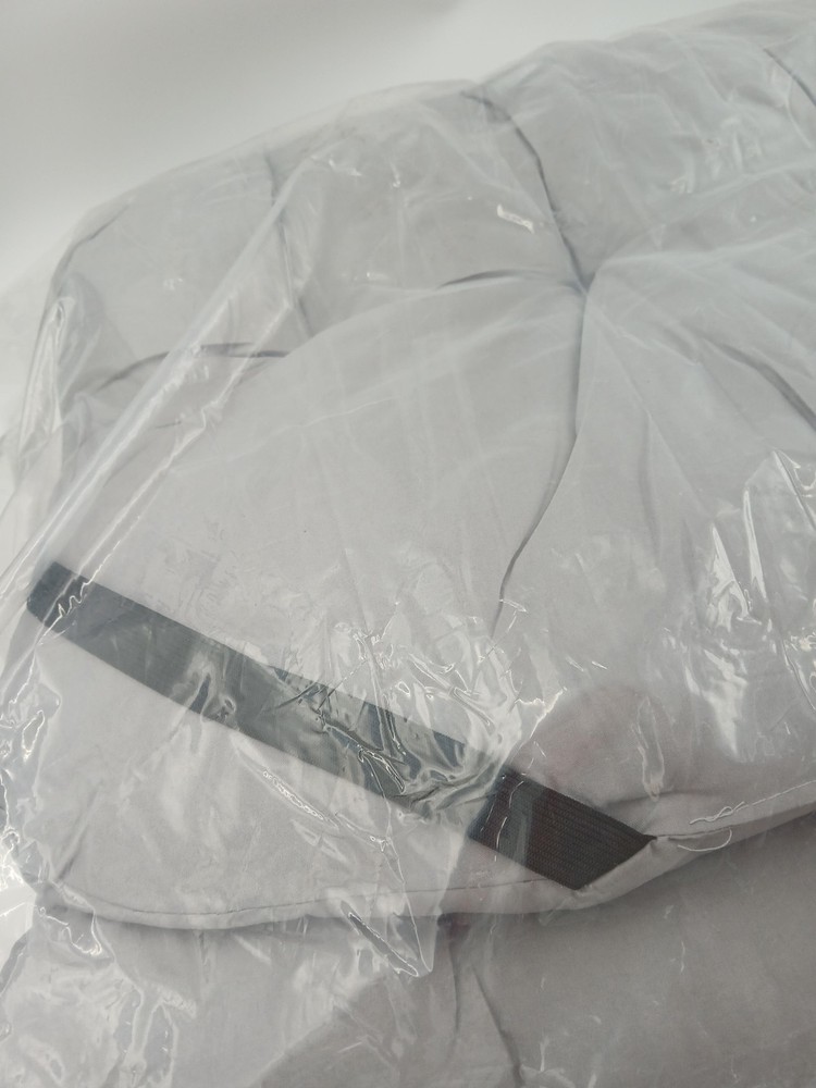 Camping Cot Pad Roll-Up Sleeping Mat 70 x 26" Gray Lightweight Thin Padding Camp
