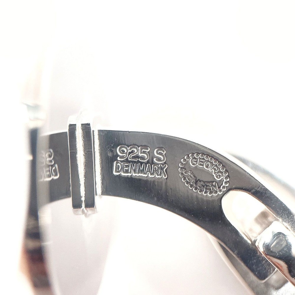 Georg Jensen Cufflinks Round Silver