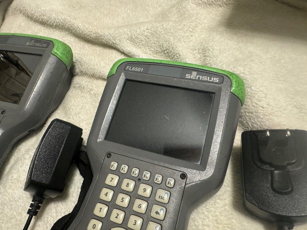 (LOT OF 2) Sensus FL6501 Field Logic Handheld Utility Meter Reader Device