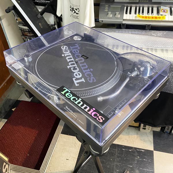 Technics SL-1200MK3D Black Quartz Direct Drive DJ Turntable Tested/working