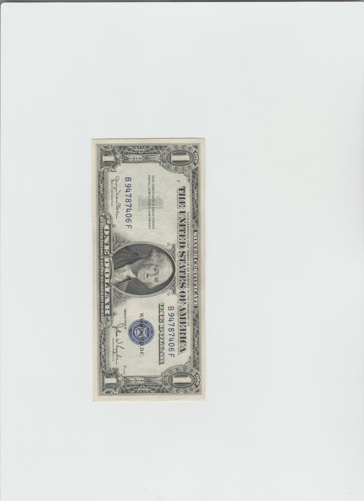 Lightly Circulated 1935-D Silver Certificate