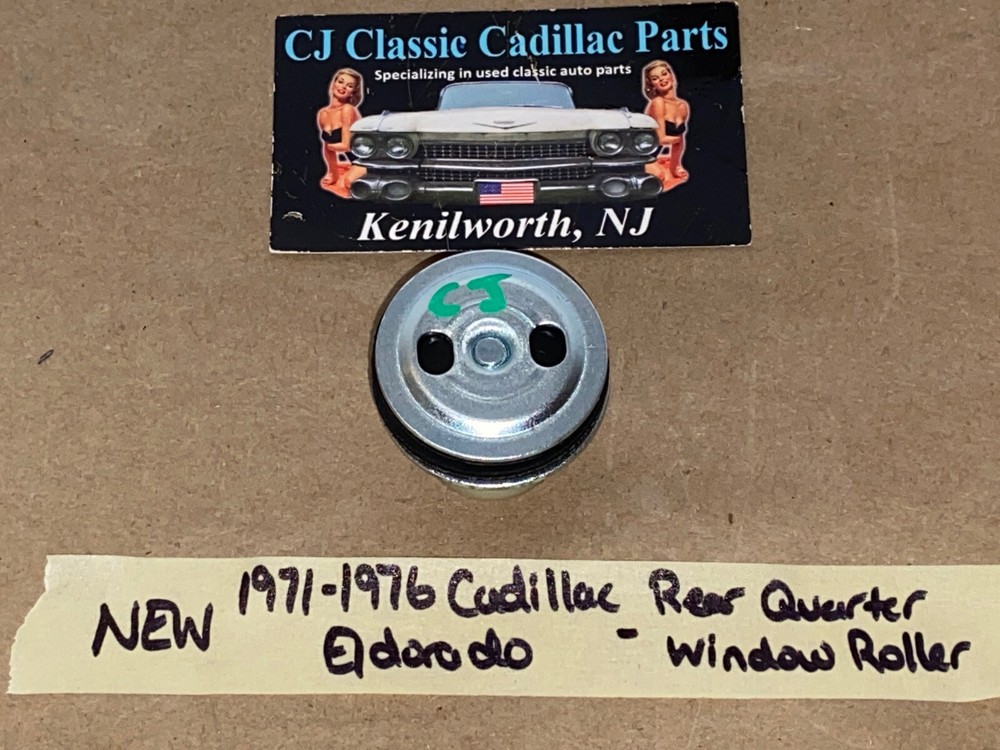 NEW 1971-1976 Cadillac Eldorado REAR QUARTER WINDOW ROLLER SUPPORT GUIDE