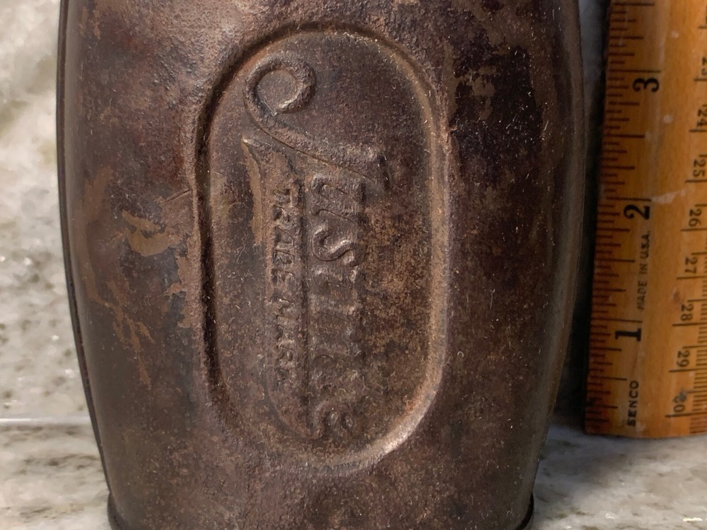 Vintage Justrite Metal Bottle