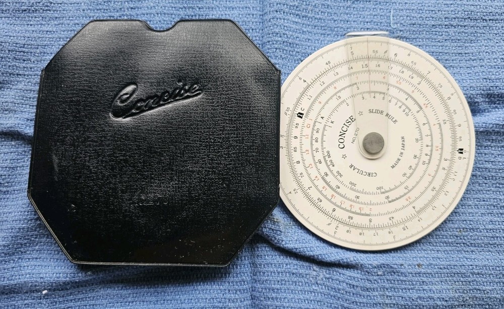 Concise Circular Slide Rule No.270