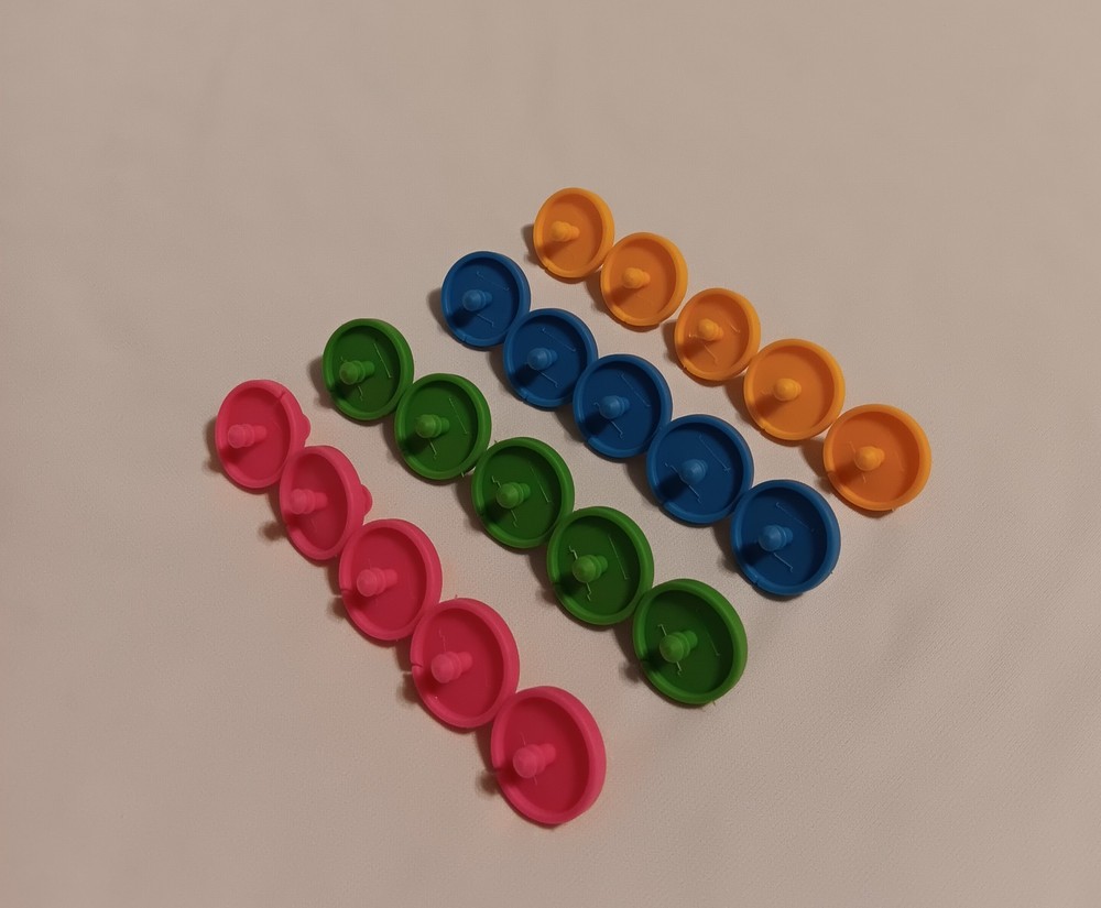 Set of 20 Silicon Bobbin Keepers
