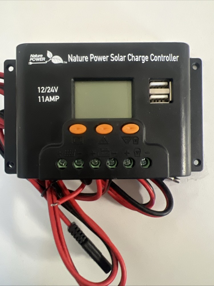 Nature Power Charge Controller 11 Amps Open Box