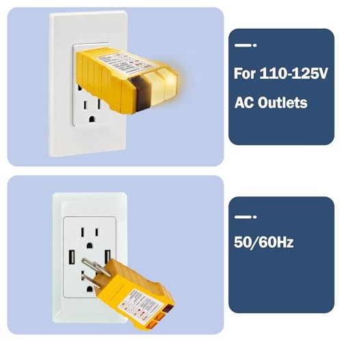 Outlet Socket Electrical Tester for Home Use