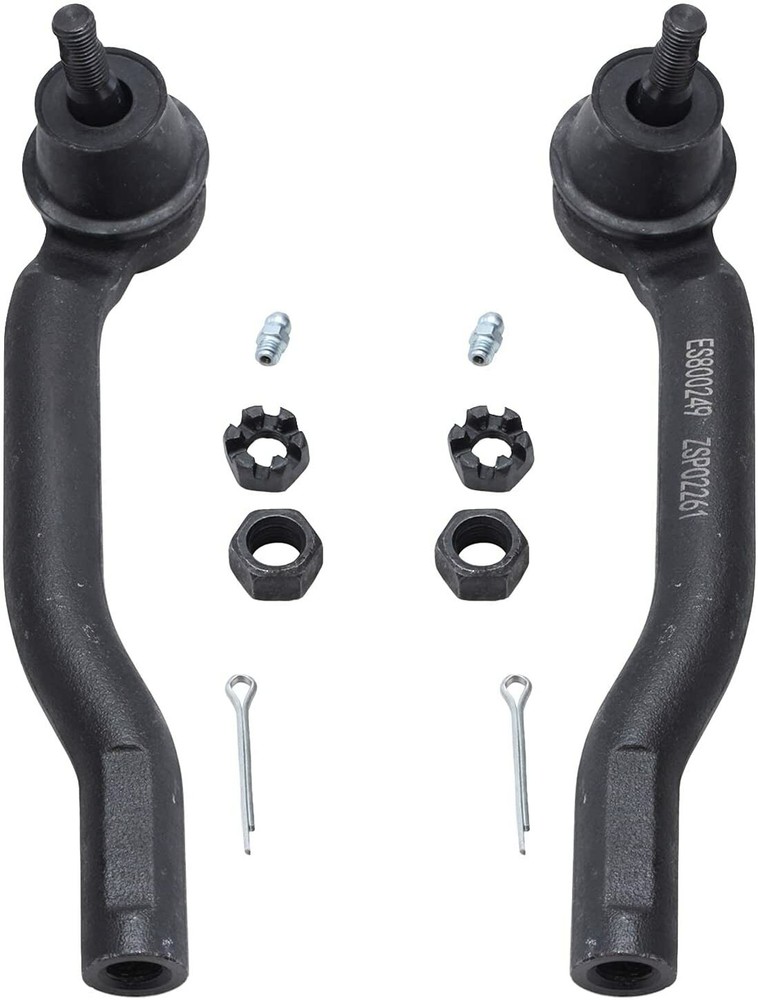 Front Lower Control Arm Sway Bar Outer Tierod for 2007 - 2012 Nissan Versa Cube