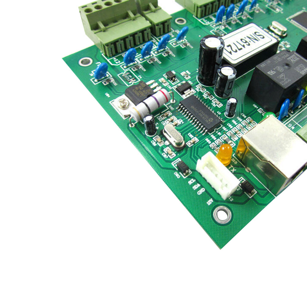 TCP/IP Four 4 Door power supply iron box Access Controller DC12V