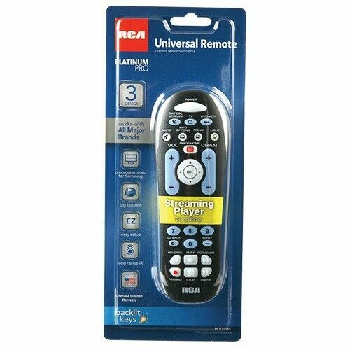 RCA Big Button 3-Device Universal Remote