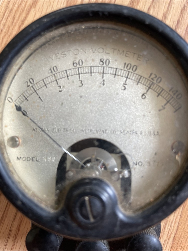 Weston Voltmeter Untested