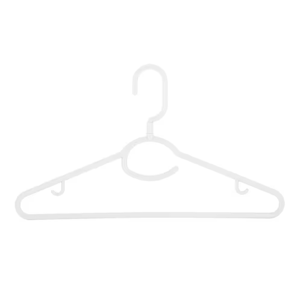 White Shirt Hangers 5-Pack