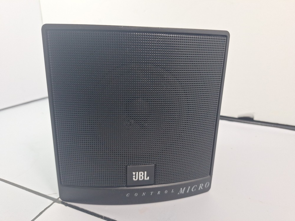 JBL Control Micro Compact Studio Monitor Speaker/Tested & Works
