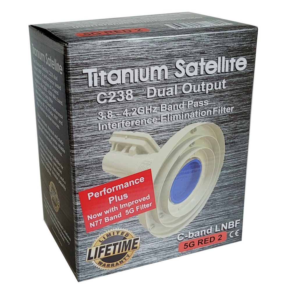 C-Band LNBF C238 Performance Plus - 5g RED Interference Filter 3800-4200MHz (...