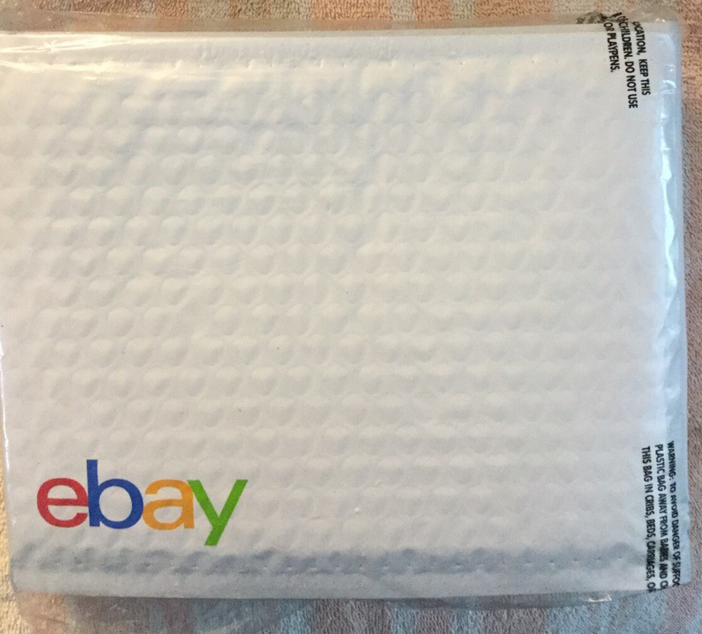 10 Bubble Mailers Ebay Logo 9.25” X 6.5”