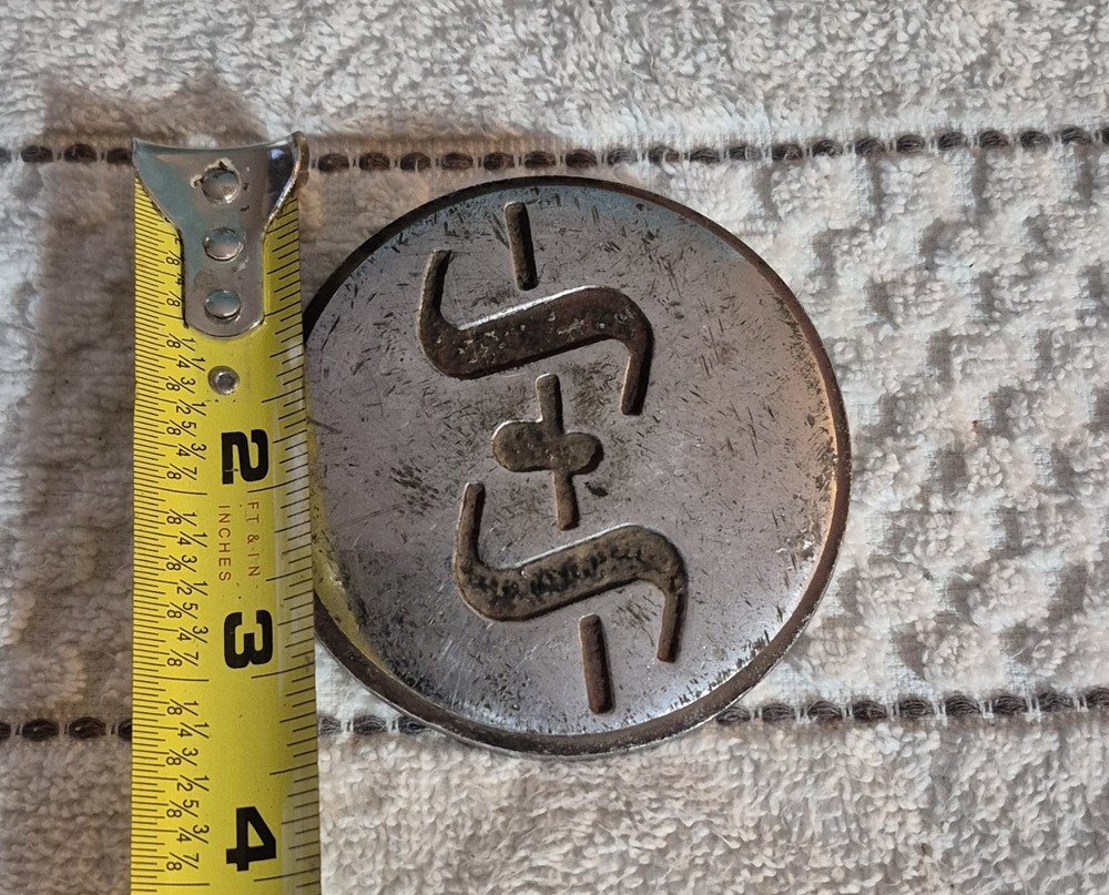 Vintage S.S Logo Car