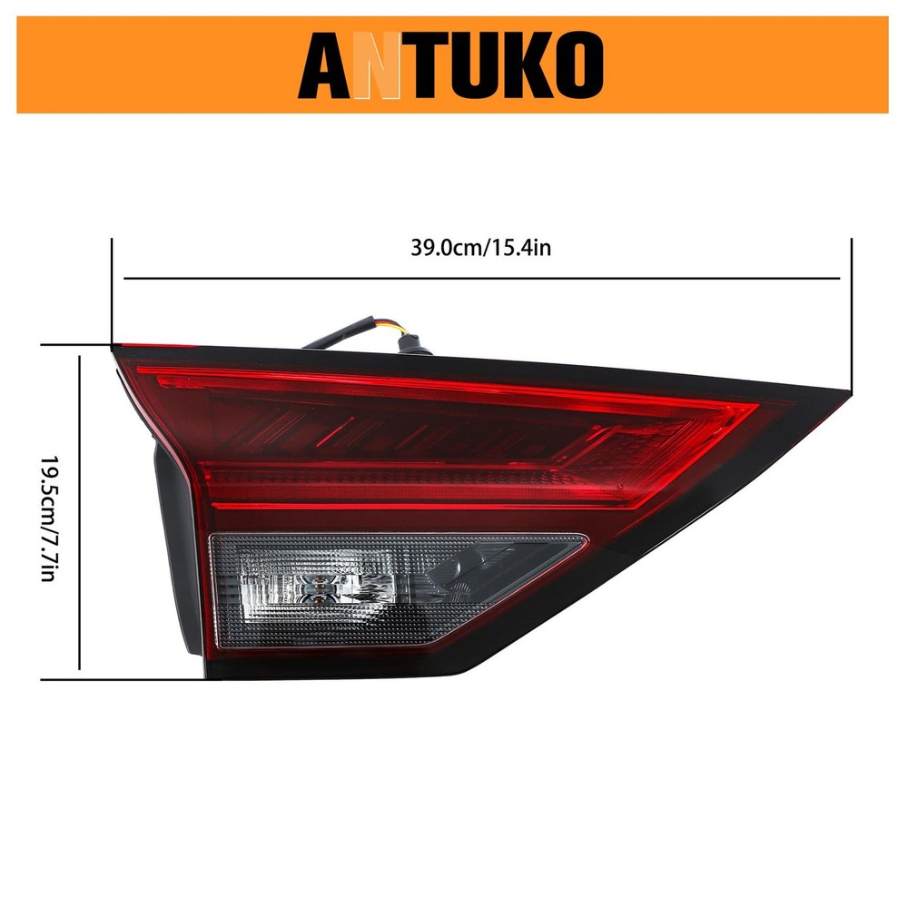 Inner Left Side Tail Light Assembly Replacement for 2021-2023