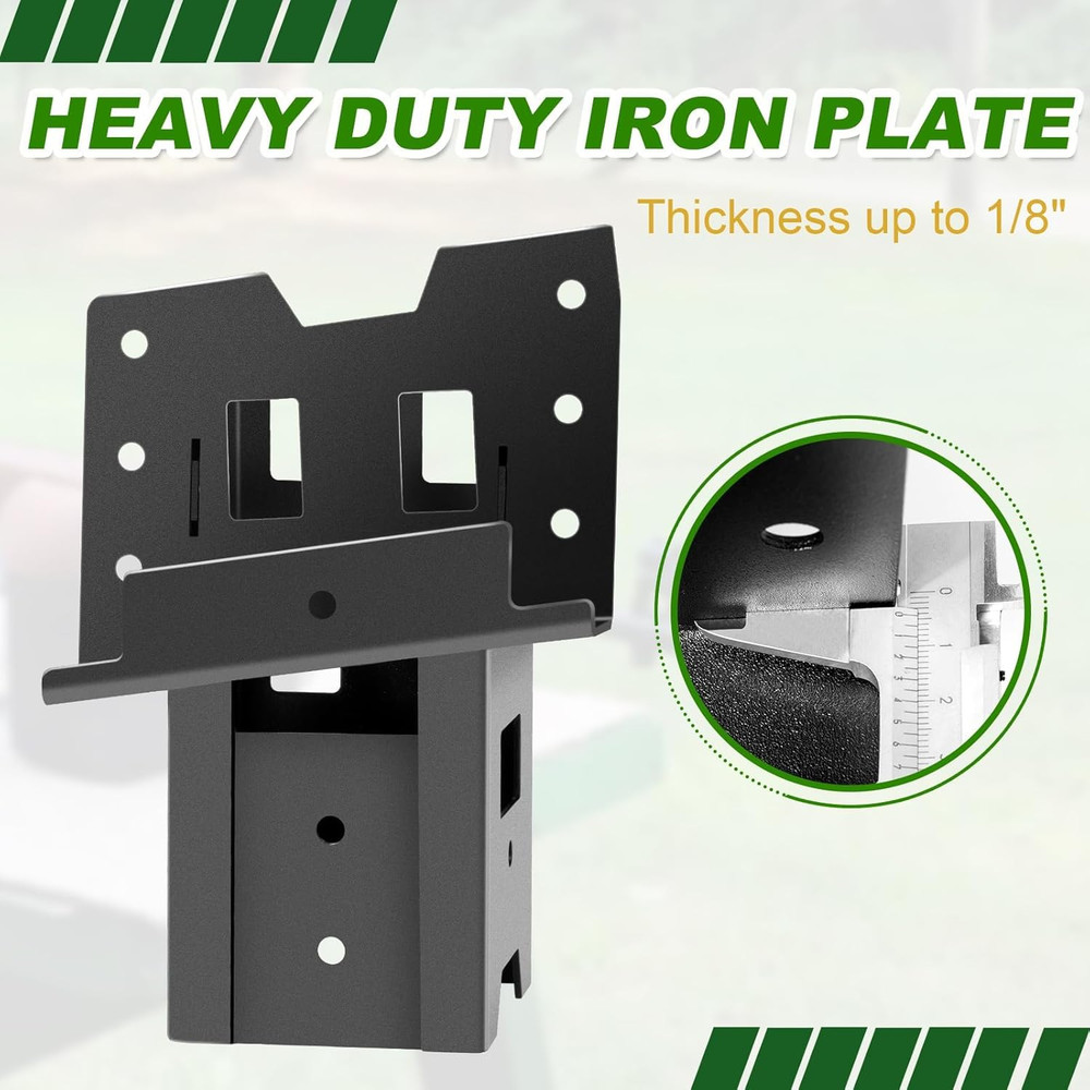 Deer Stand Brackets, Outdoor 4X4 Compound Angle Brackets, Elevator Bracket for D