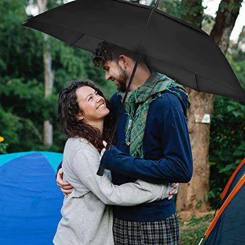MRTLLOA 54/62/68/72 Inch Automatic Open Golf Umbrella Extra Large Oversize Doub