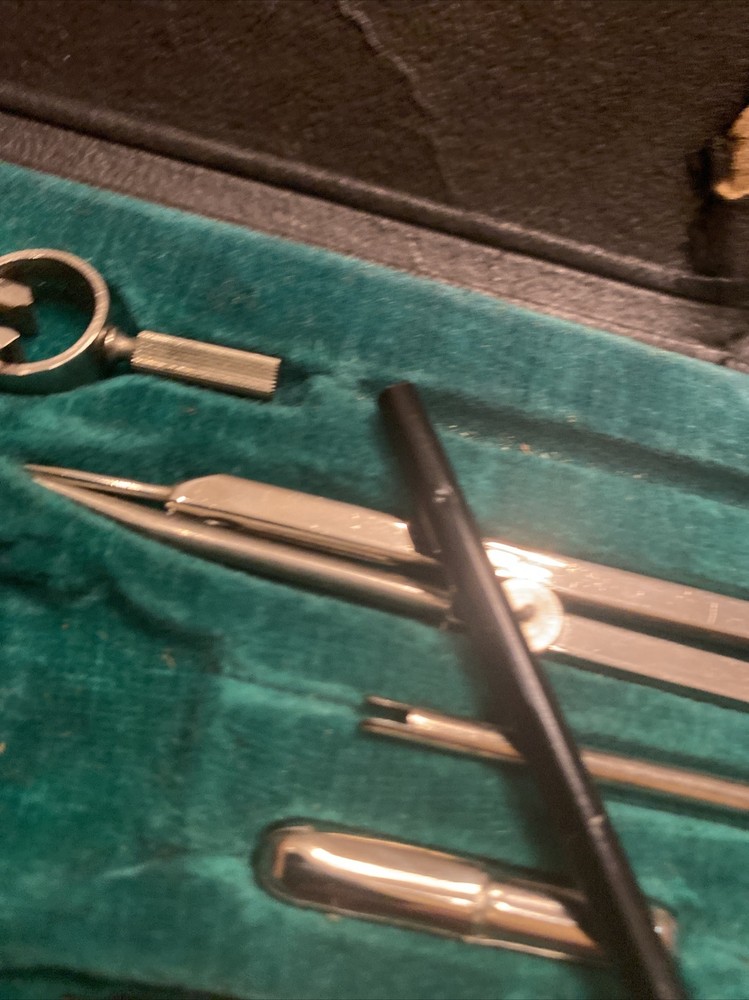 Micronta VTG Engineer's Compass Drafting tool Set Not Complete Germany