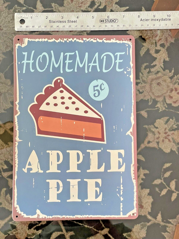 Decore sign apple pie wall sign