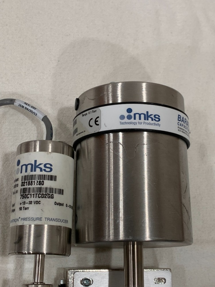 MKS Baratron Capacitance Manometer CV7627D-05 Baratron Isolation System