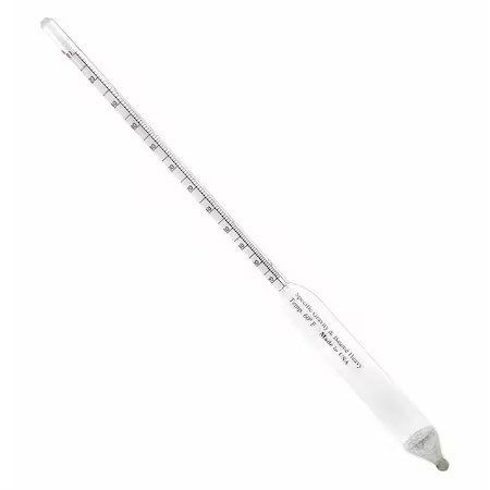 Thermco Gw2549xds Hydrometer,  Gravity/Baume, 0.010/1.0