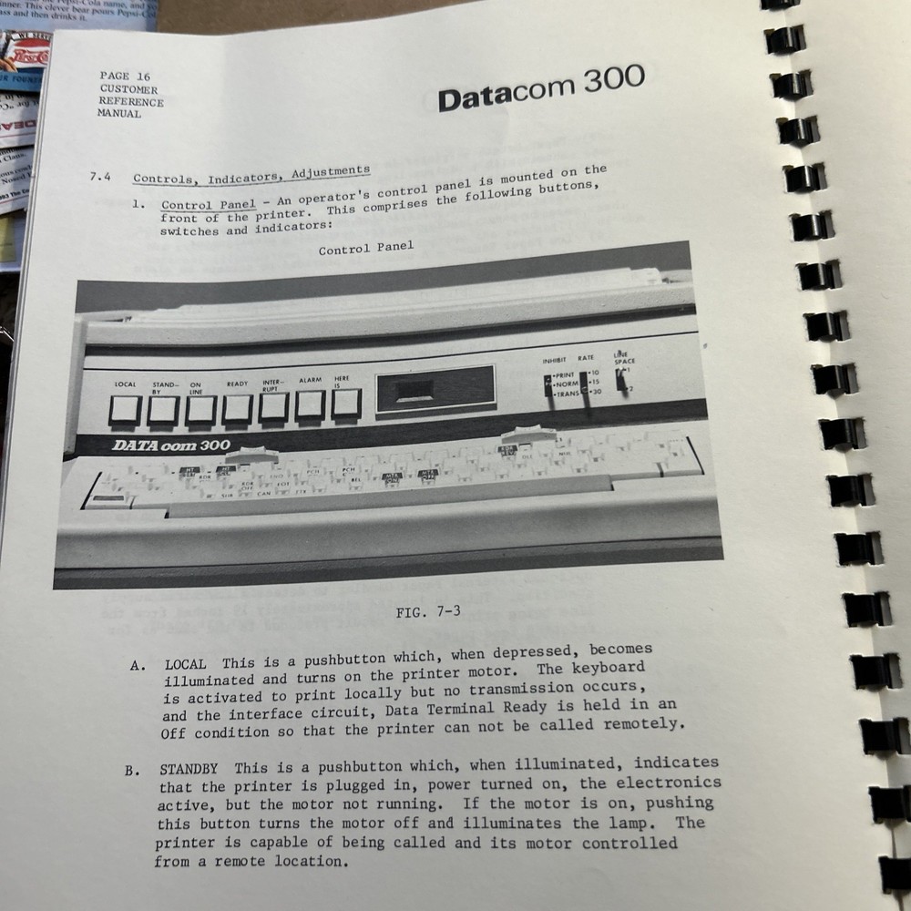 Datacom 3000 Par ￼owners manual