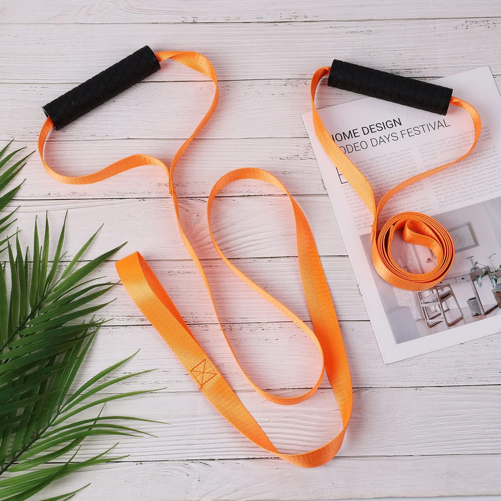 2 Pcs Deer Drag Harness Orange Puller Rope Hunting