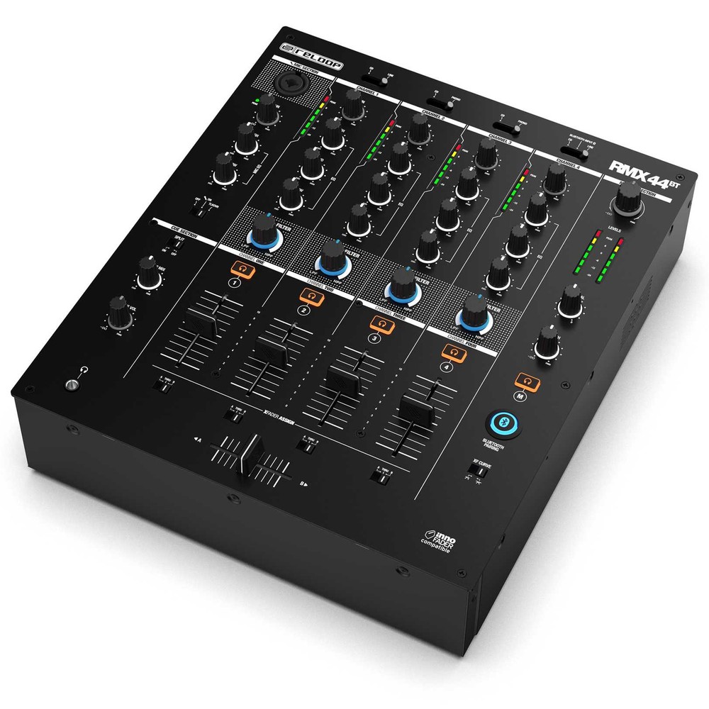 Reloop RMX-44BT 4-Channel Bluetooth DJ Club Mixer