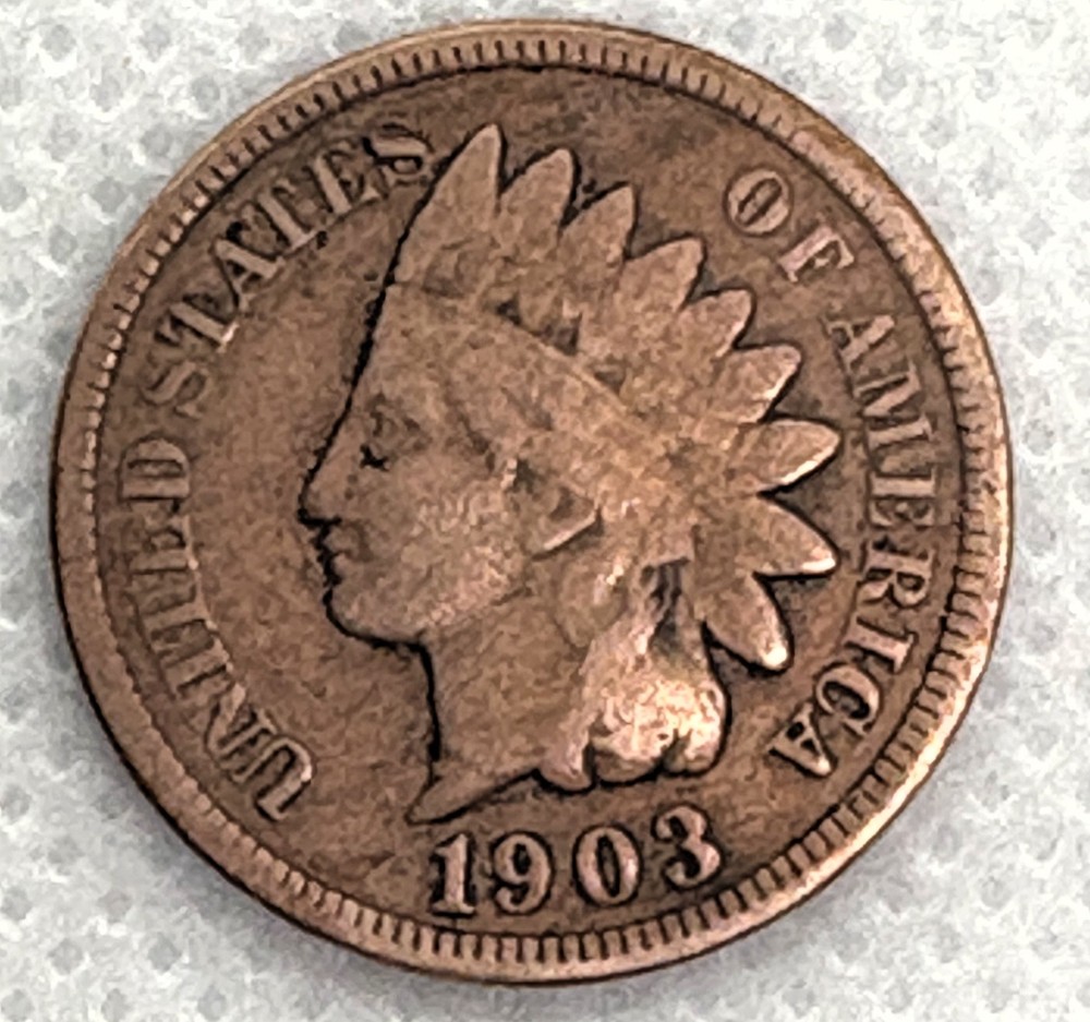 1903 - 1C Indian Head Cent 122 YEARS OLD