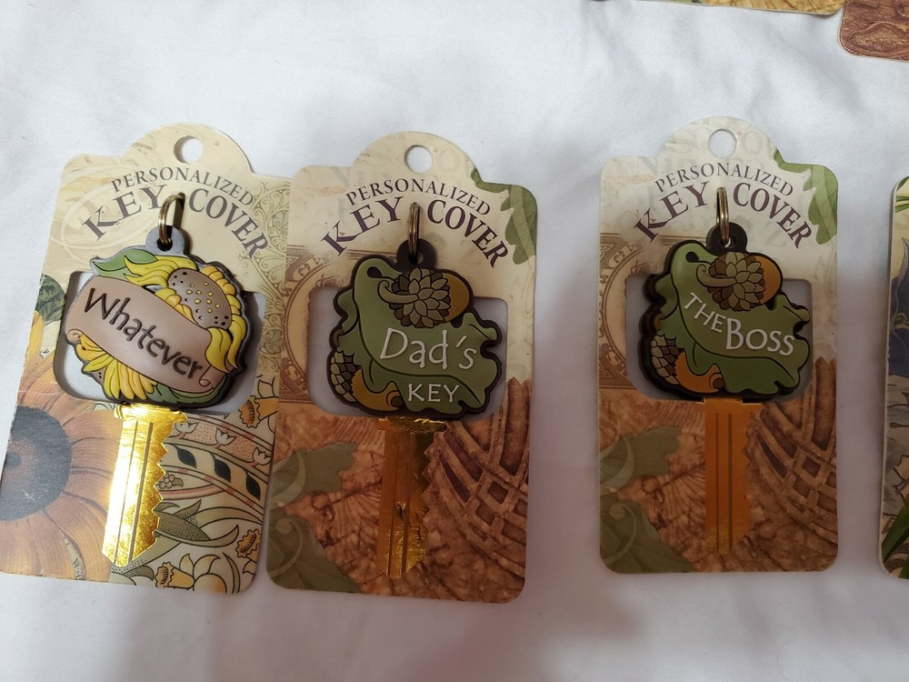 PERSONALIZED KEY COVERS