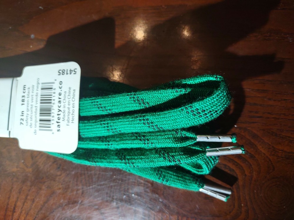 Safety are Green Laces 72 In