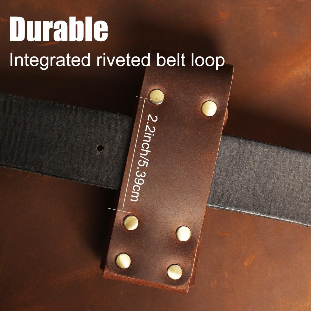 Leather Multitool Sheath for Belt - Multitool Holster for Belt - Leather Mult...