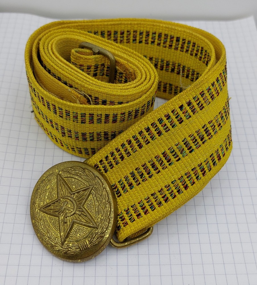 Original USSR Army Commander's Ceremonial Belt