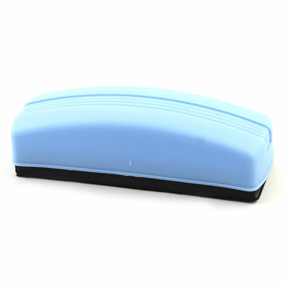 Teaching Blackboard Plastic Shell Eraser Cleaner Blue Black