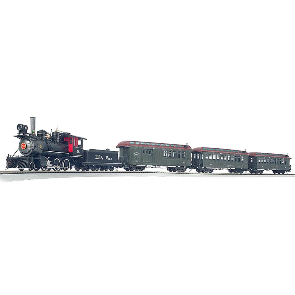 ON30 White Pass and Yukon Passenger Train Set