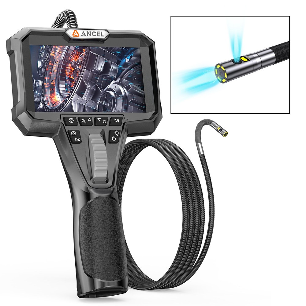ANCEL AN302 3 Image Display Modes Endoscope Articulating Borescope Dual Camera