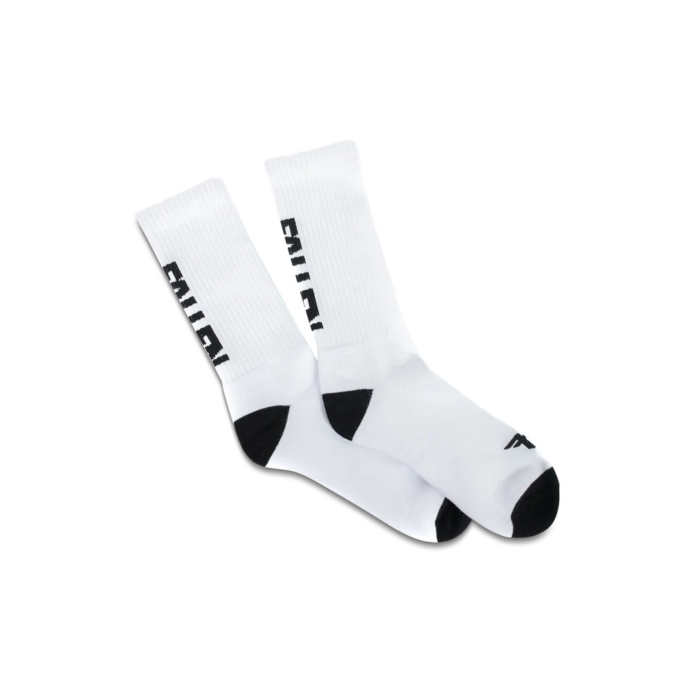 Back Logo Sock White/Black