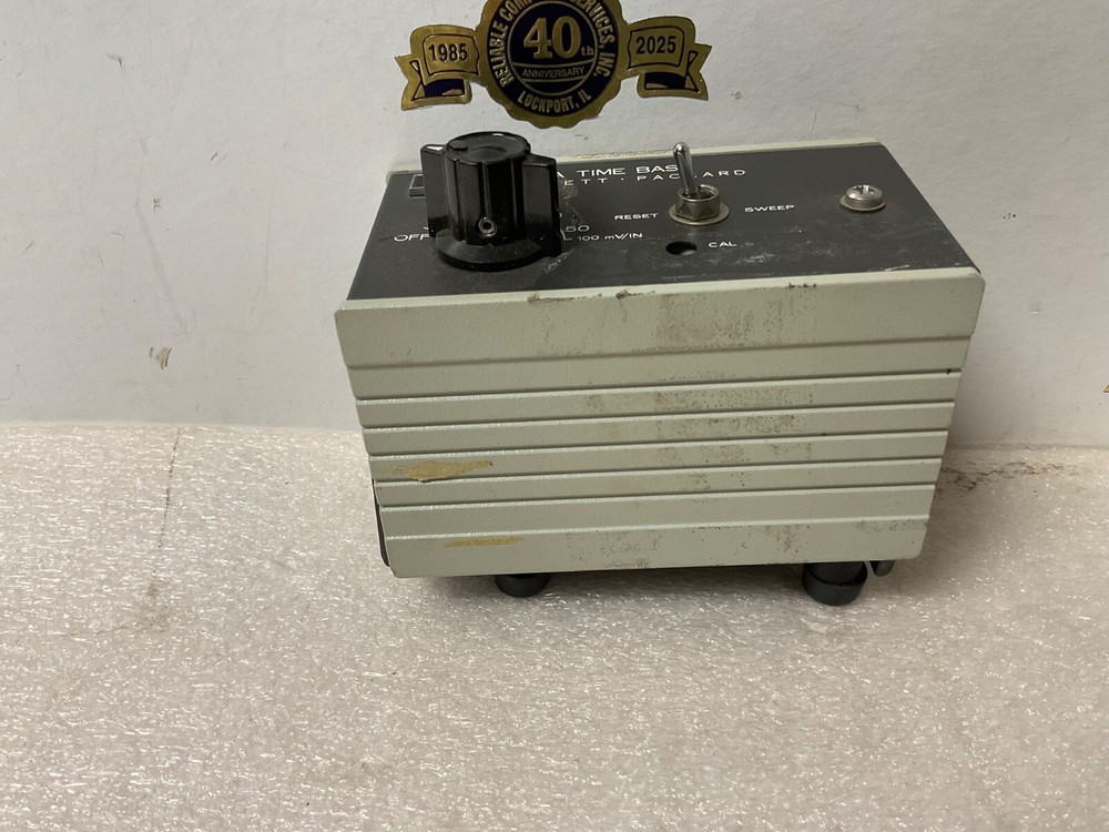 Agilent Hewlett Packard HP 17108A Time Base module no battery