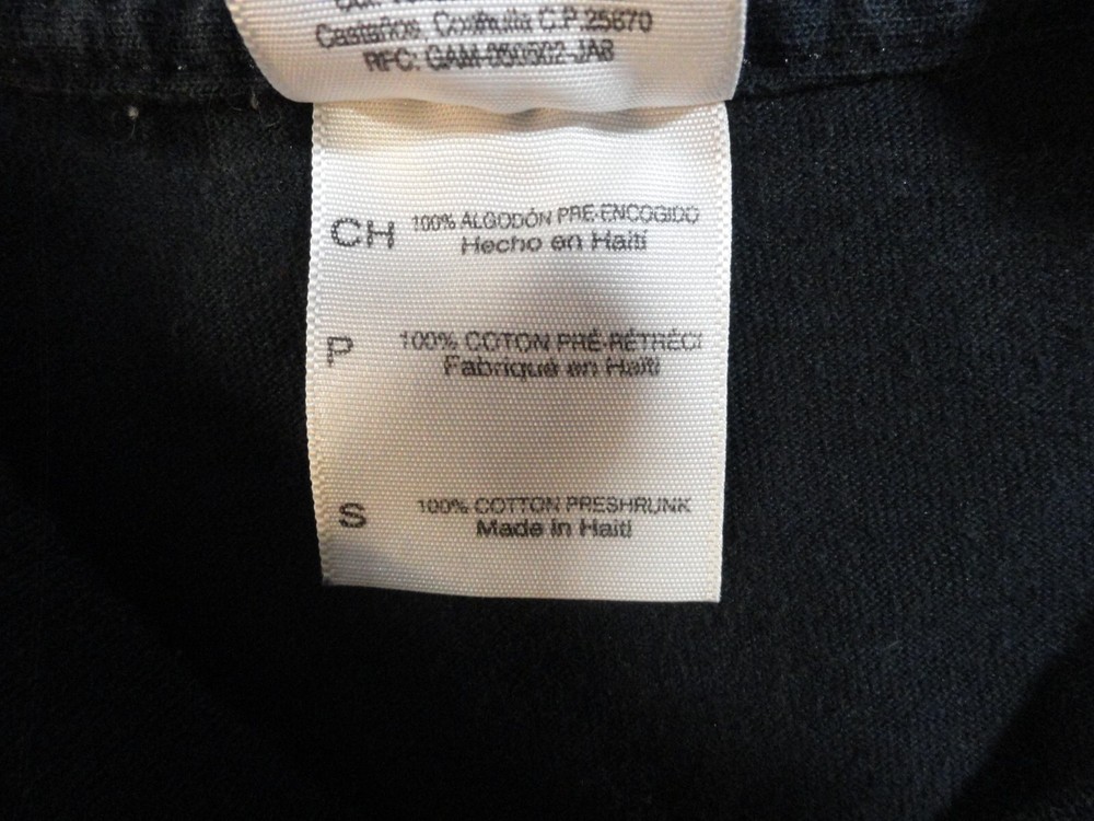 DISCONTINUED BASIC TRAINING CLASS FLIGHT 450 UNIT SHIRT BLACK SMALL