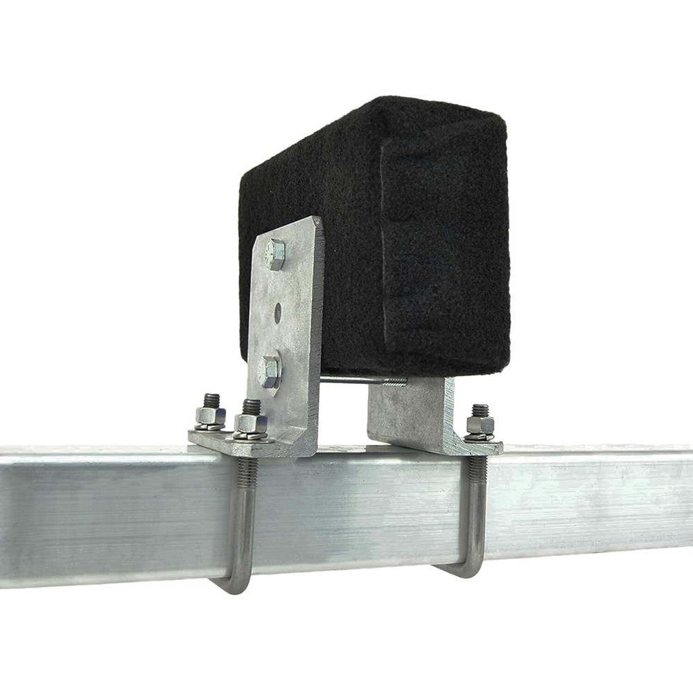 8 Pack 8" Galvanized L-Type Bunk Bracket Kit for Boat Trailer, fits Silver