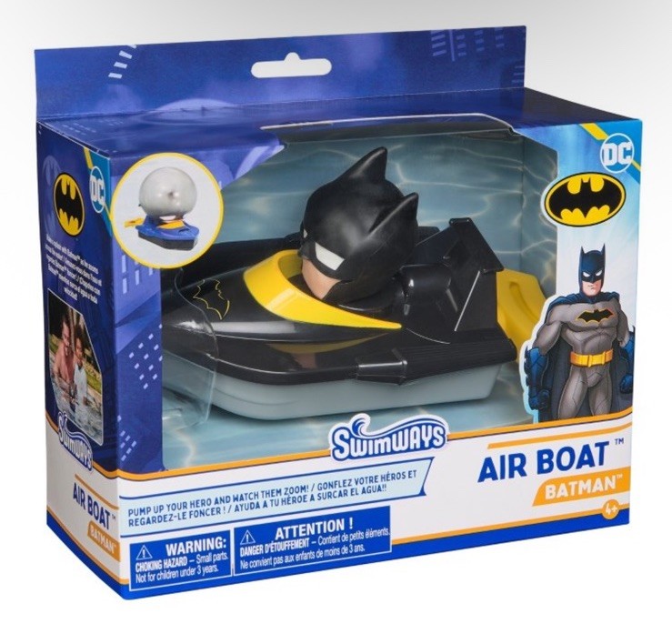 Air Boat Batman Swimways NEW