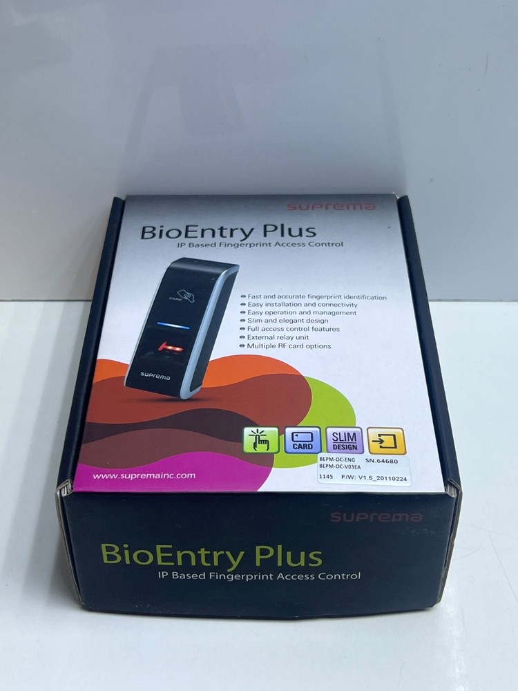 Suprema BioEntry Plus IP Based Fingerprint Access Control BEPM-OC