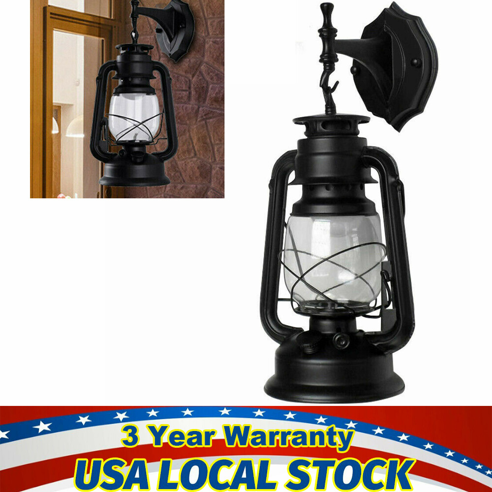 NEW Antique  Wall Lantern Lamp Exterior Wall Sconce Porch Light Fixture