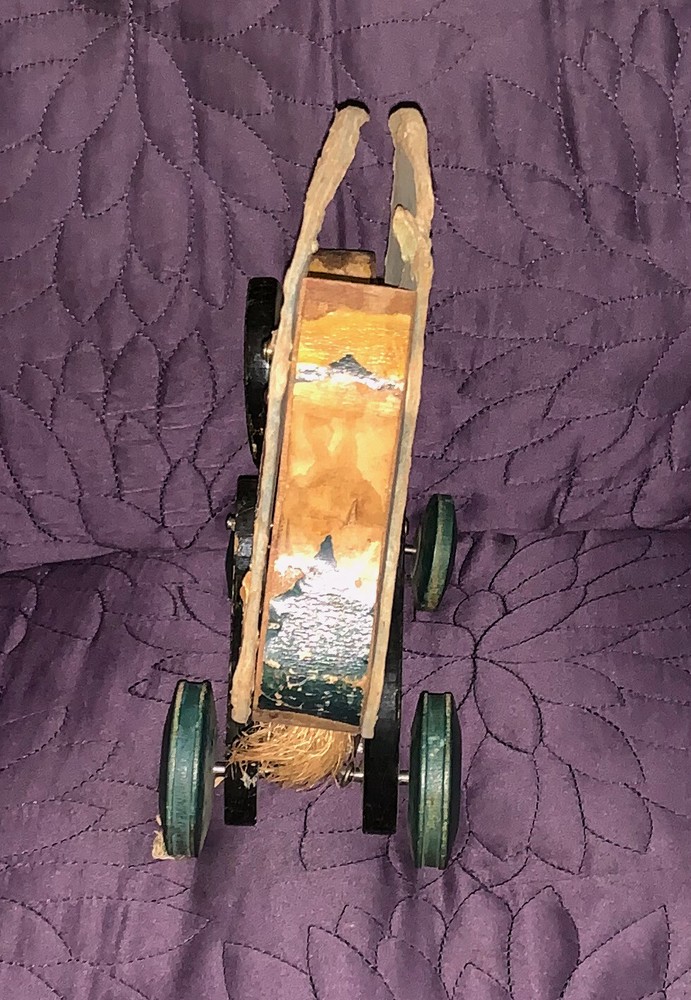 ALL FAIR BILLY GOAT PULL TOY WOOD C. 1930