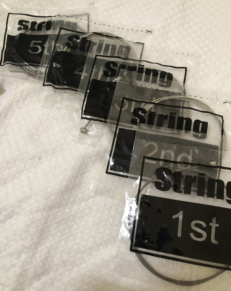 Electrical Bass Strings (5 Strings) Nickel Alloy Wound, Super Light