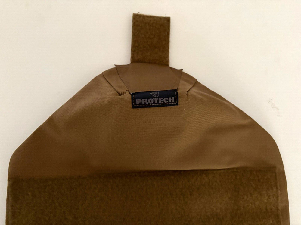 SAFARILAND/PROTECH Structured Upper Arm-Bicep Protector 2 Piece Coyote W/Strap.